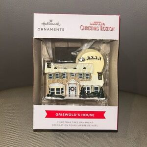 Christmas Vacation Movie Ornament 2022 Hallmark Clark Griswold House NEW